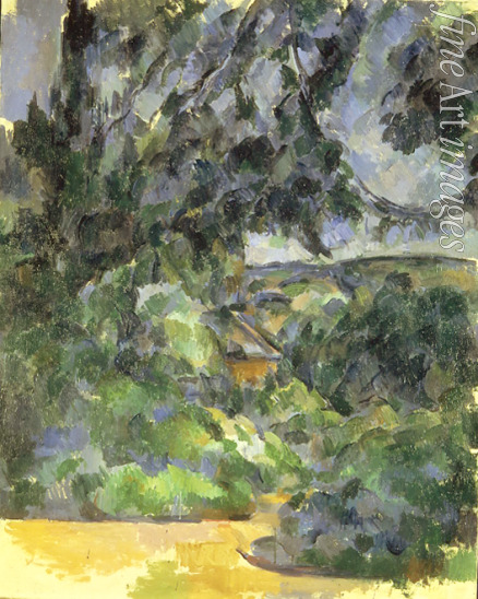 Cézanne Paul - Blue landscape