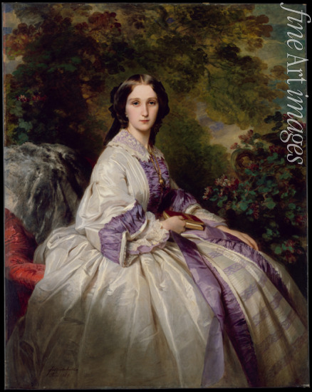 Winterhalter Franz Xavier - Portrait of Countess Maria Ivanovna Lamsdorf, née Beck