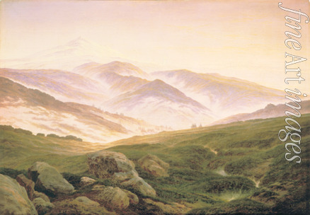 Friedrich Caspar David - Memory of the Riesengebirge