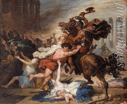 Heim François-Joseph - Destruction of Jerusalem by the Romans (Study)