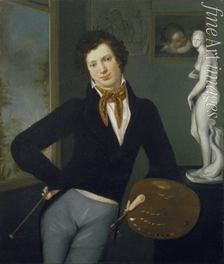 Oppenheim Moritz Daniel - Self-Portrait