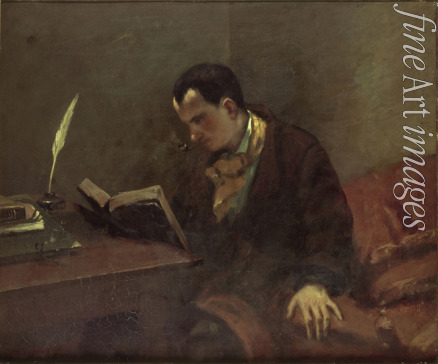Courbet Gustave - Charles Baudelaire (1821-1867)