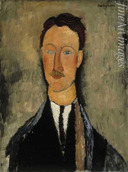 Modigliani Amedeo - Porträt von Léopold Survage (1879-1968)