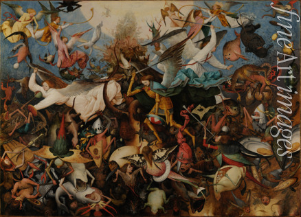 Bruegel (Brueghel) Pieter der Ältere - Sturz der gefallenen Engel