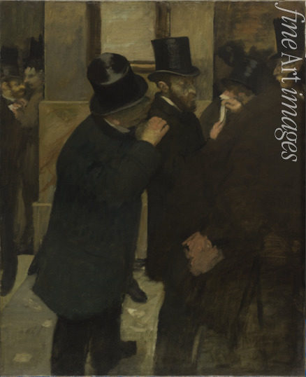 Degas Edgar - Porträt an der Börse