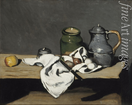 Cézanne Paul - Still life with kettle