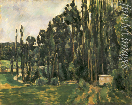 Cézanne Paul - Pappeln