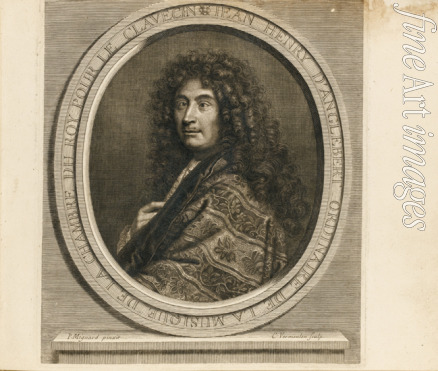Mignard Pierre - Portrait of the composer Jean-Henri d'Anglebert (1629-1691)