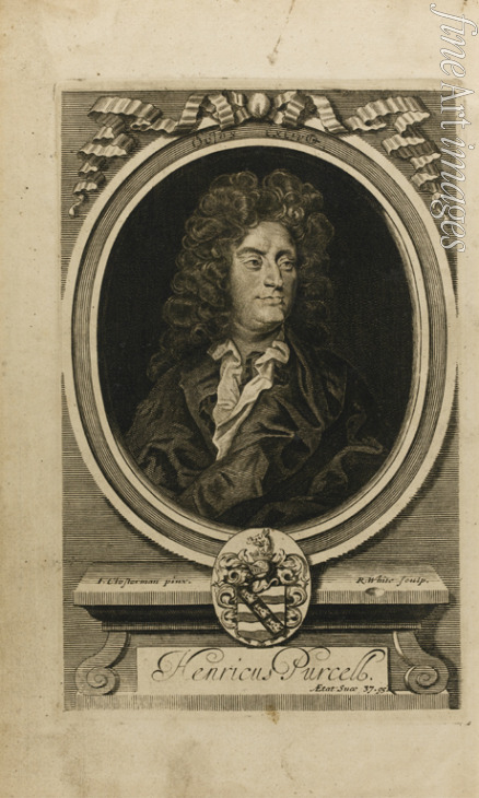 Closterman John - Portrait of the composer Henry Purcell (1659-1695)