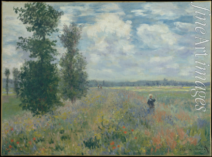 Monet Claude - Poppy Fields near Argenteuil