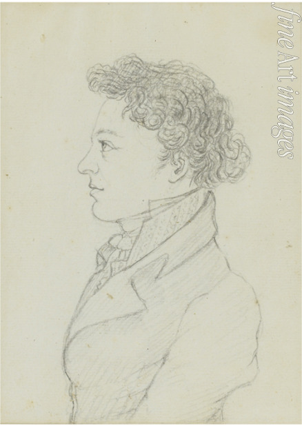 Schober Franz von - Franz Schubert (1797-1828), at the age of 17 years