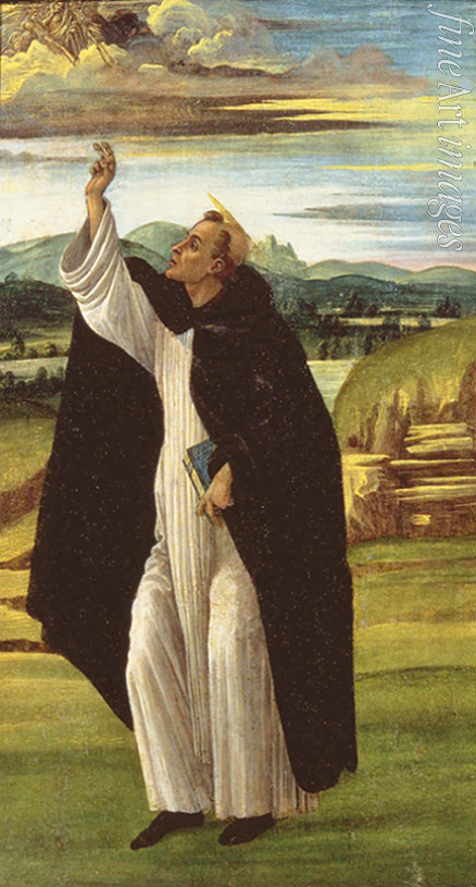 Botticelli Sandro - Der heilige Dominikus