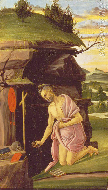 Botticelli Sandro - Der Heilige Hieronymus