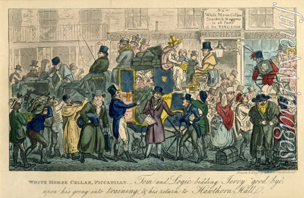 Cruikshank George - White Horse Cellar, Piccadilly (From: 