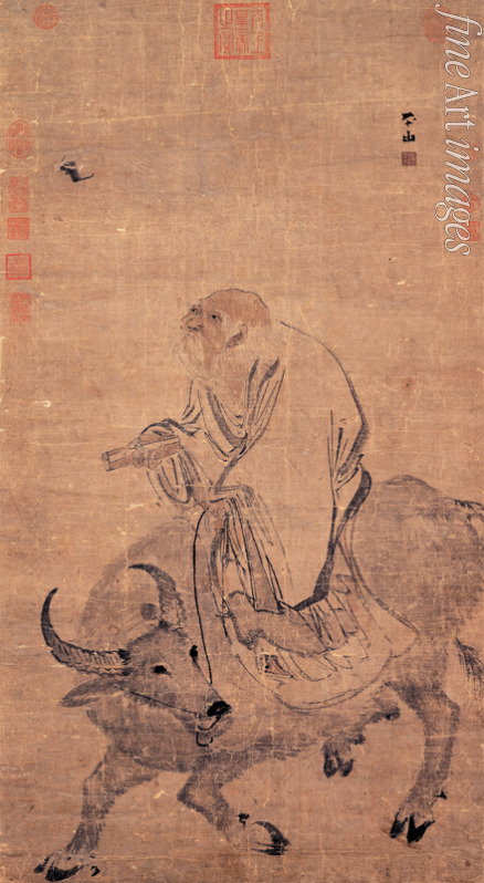 Zhang Lu - Laozi Riding an Ox