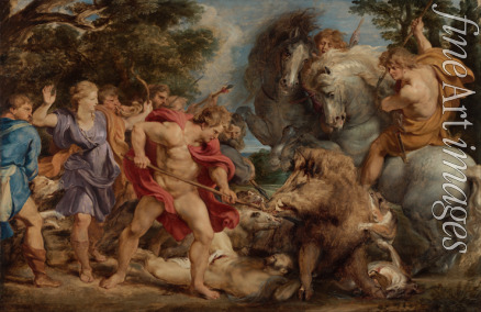 Rubens Pieter Paul - The Calydonian Boar Hunt