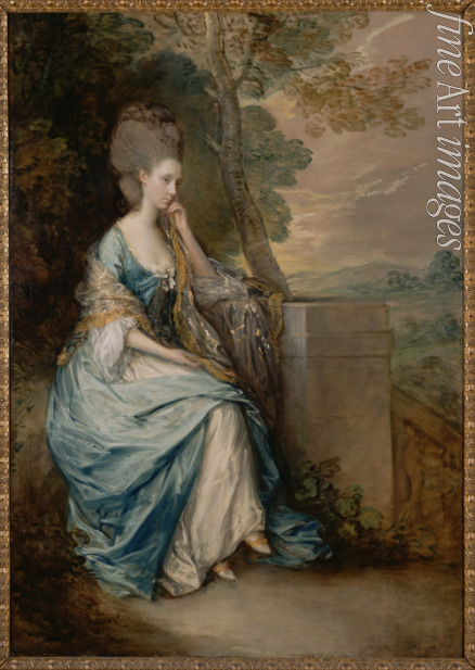 Gainsborough Thomas - Porträt von Anne, Countess of Chesterfield