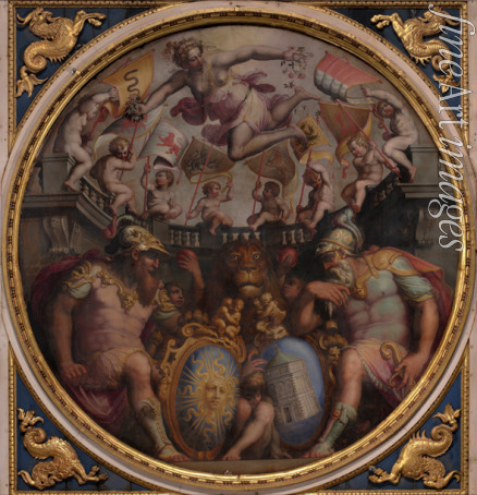 Vasari Giorgio - Allegorien der Stadtviertel von San Giovanni und Santa Maria Novella