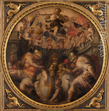 Vasari Giorgio - Allegories of the Quarters of Santo Spirito and Santa Croce