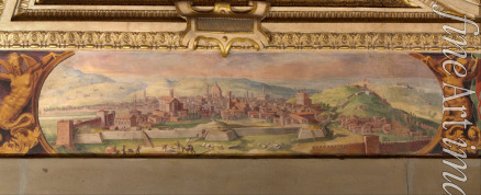 Stradanus (Straet van der) Johannes - Blick auf Florenz