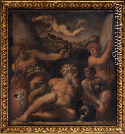 Vasari Giorgio - Allegory of Cortona and Montepulciano