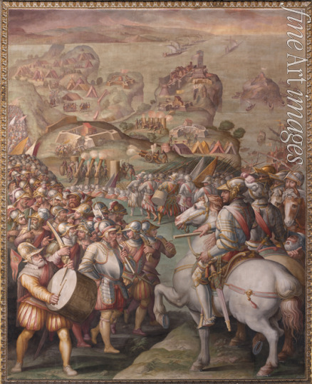 Vasari Giorgio - Capture of Porto Ercole