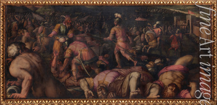 Vasari Giorgio - Die Schlacht gegen Radagaisus bei Faesulae von 406