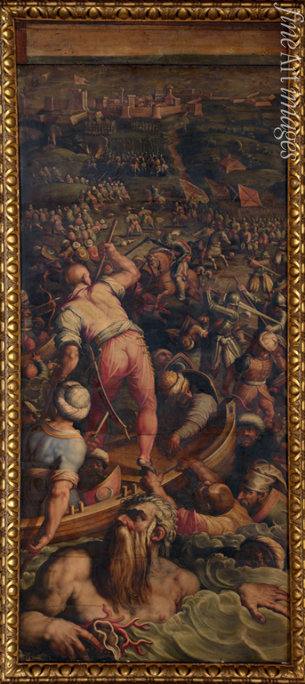 Vasari Giorgio - Die Niederlage der Türken bei Piombino