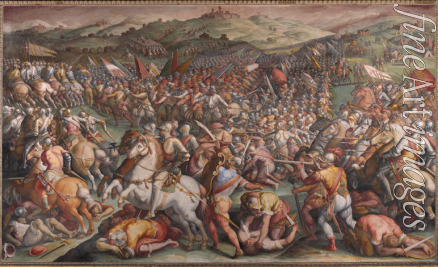 Vasari Giorgio - Die Schlacht von Marciano