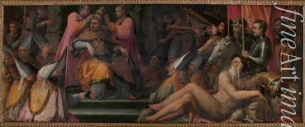 Vasari Giorgio - The election of Giovanni de' Medici to papacy