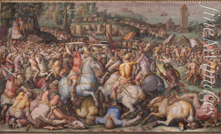 Vasari Giorgio - The rout of the Pisans at Torre San Vincenzo