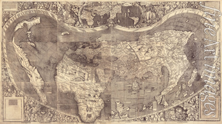 Waldseemüller Martin - World map Universalis Cosmographia