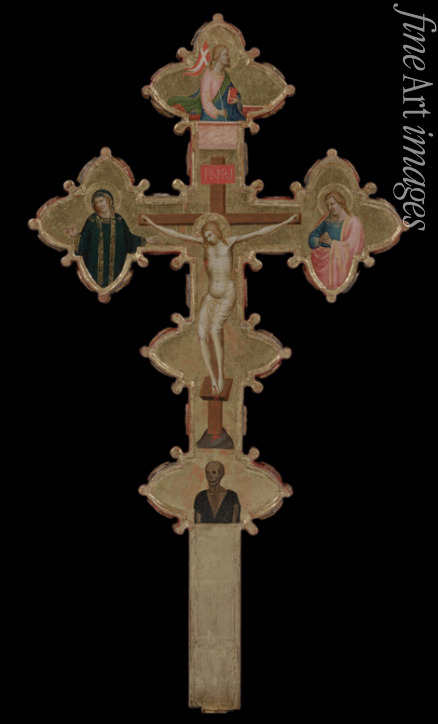 Daddi Bernardo - Tragbares doppelseitiges Kreuz (Vorderseite)