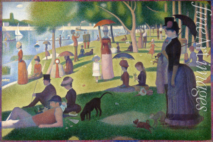Seurat Georges Pierre - A Sunday Afternoon on the Island of La Grande Jatte