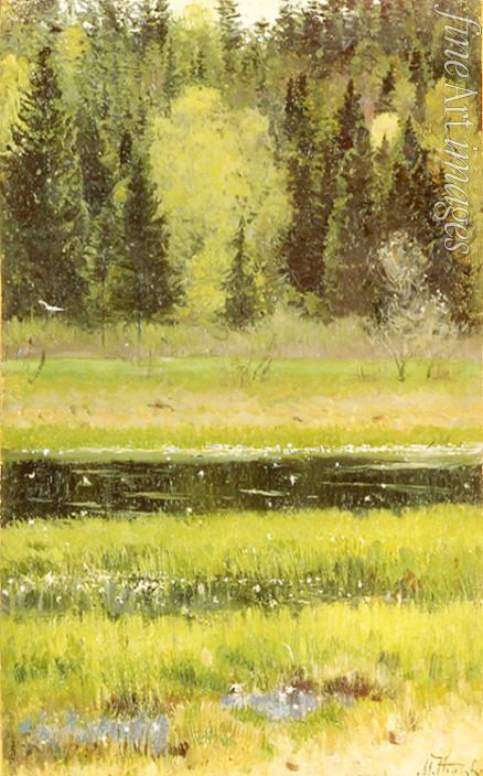 Nesterow Michail Wassiljewitsch - Landschaft