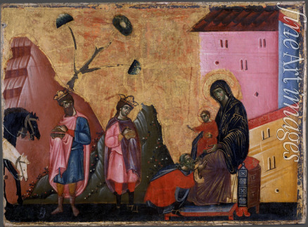 Guido da Siena - The Adoration of the Magi