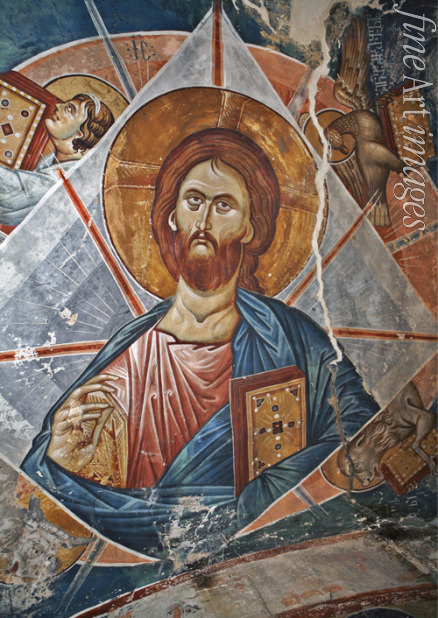 Meister Gerasime - Thronender Christus (Christus der Erlöser)