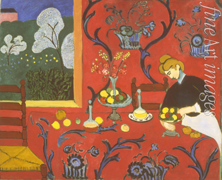 Matisse Henri - Harmony in Red (The red room)
