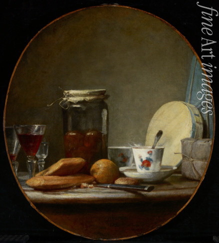 Chardin Jean-Baptiste Siméon - Das Aprikosenglas