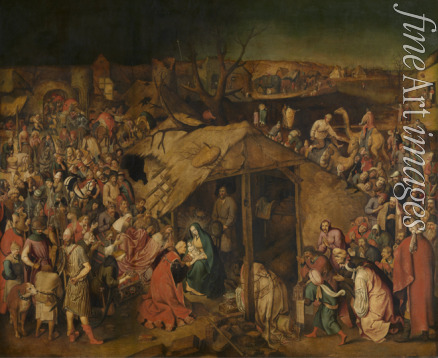 Brueghel Pieter der Jüngere - Die Anbetung der Könige