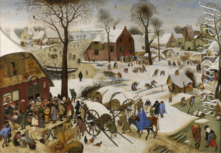 Brueghel Pieter der Jüngere - Die Volkszählung zu Bethlehem
