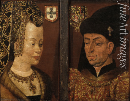 Niederländischer Meister - Doppelporträt von Philipp dem Guten und Isabella von Portugal