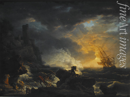Vernet Claude Joseph - Shipwreck