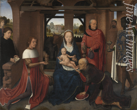 Memling Hans - Central panel of the Triptych of Jan Floreins