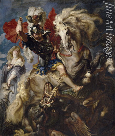 Rubens Pieter Paul - Der Heilige Georg und der Drache