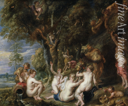 Rubens Pieter Paul - Nymphs and Satyrs