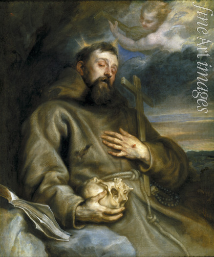 Dyck Sir Anthonis van - Die Stigmatisation des heiligen Franziskus
