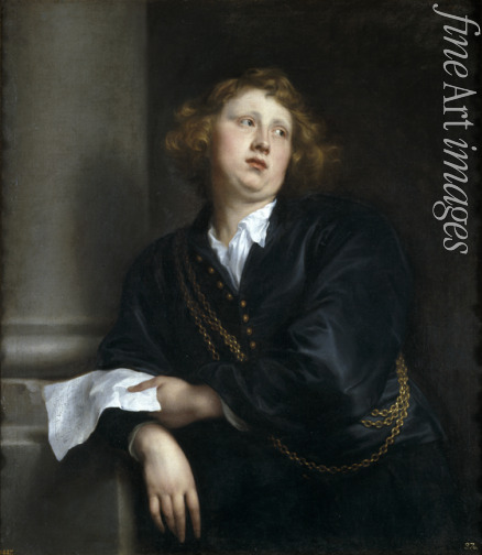 Dyck Sir Anthonis van - Porträt von Komponist und Organist Heinrich Liberti (1610-1669)