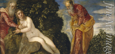 Tintoretto Jacopo - Susanna und die beiden Alten