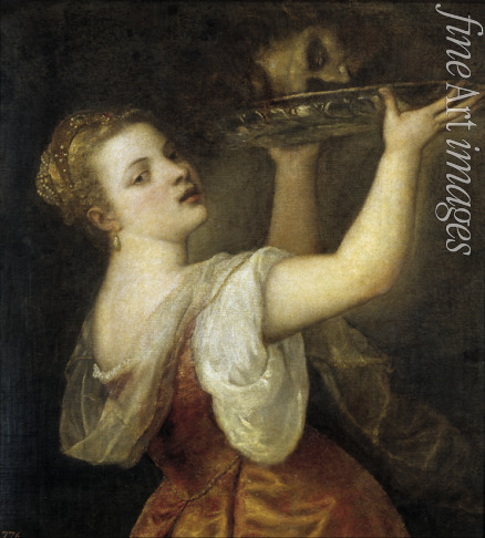 Tizian - Salome mit dem Kopf des Johannes des Täufers